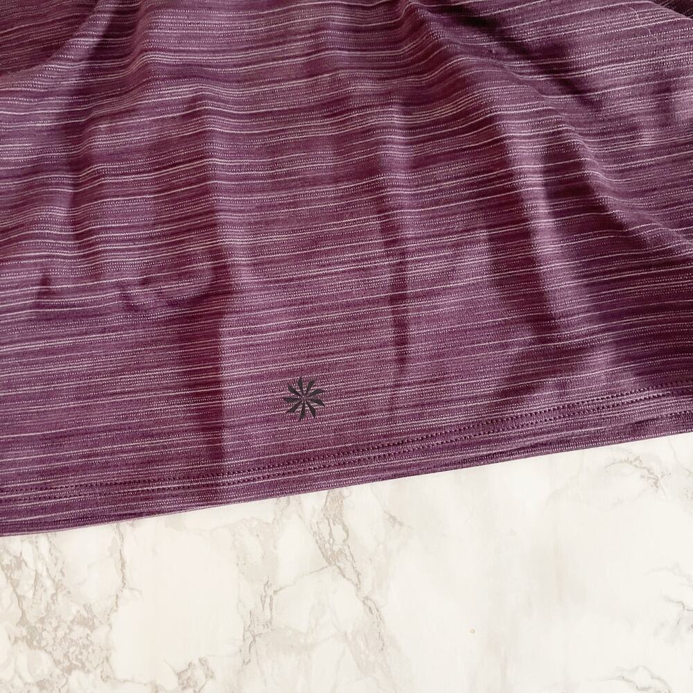 ATHLETA Conscious Space Dye Crop Bra Purple Small S - Picture 7 of 8